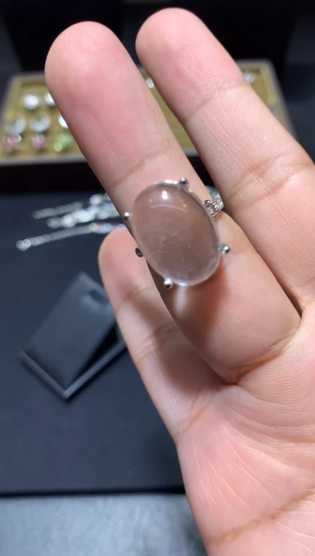 未镶嵌戒指水晶W85【多样性发其一】