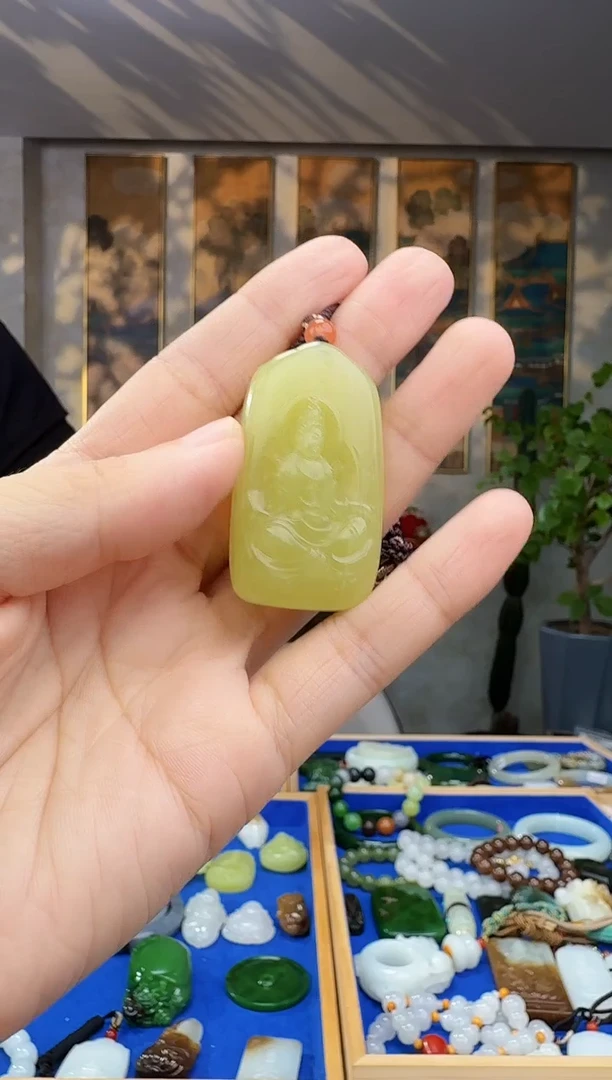 未镶嵌和田玉挂件拍一发一