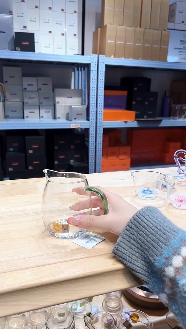 禾器澄然公道杯湖绿色