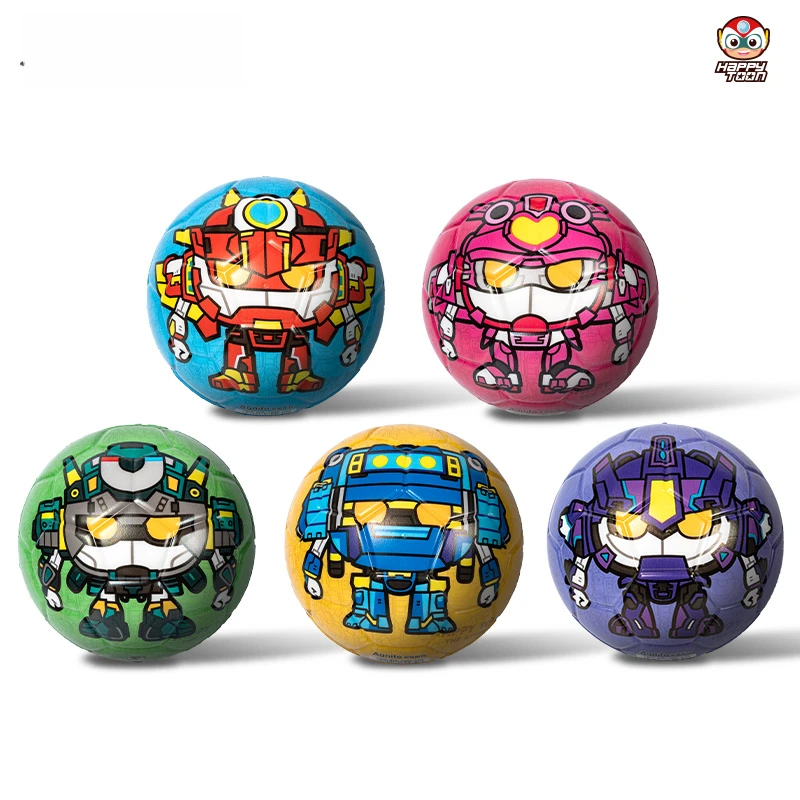 【鑫】新疆包邮FT508开心超人弹力球15cm软弹PU弹力足球(混色)