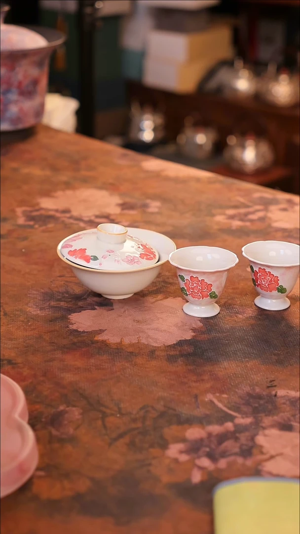 【闪购商品】陶瓷茶具（无礼盒无茶盘）@@A11992