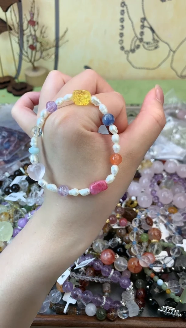 淡水珍珠手绳未镶嵌455