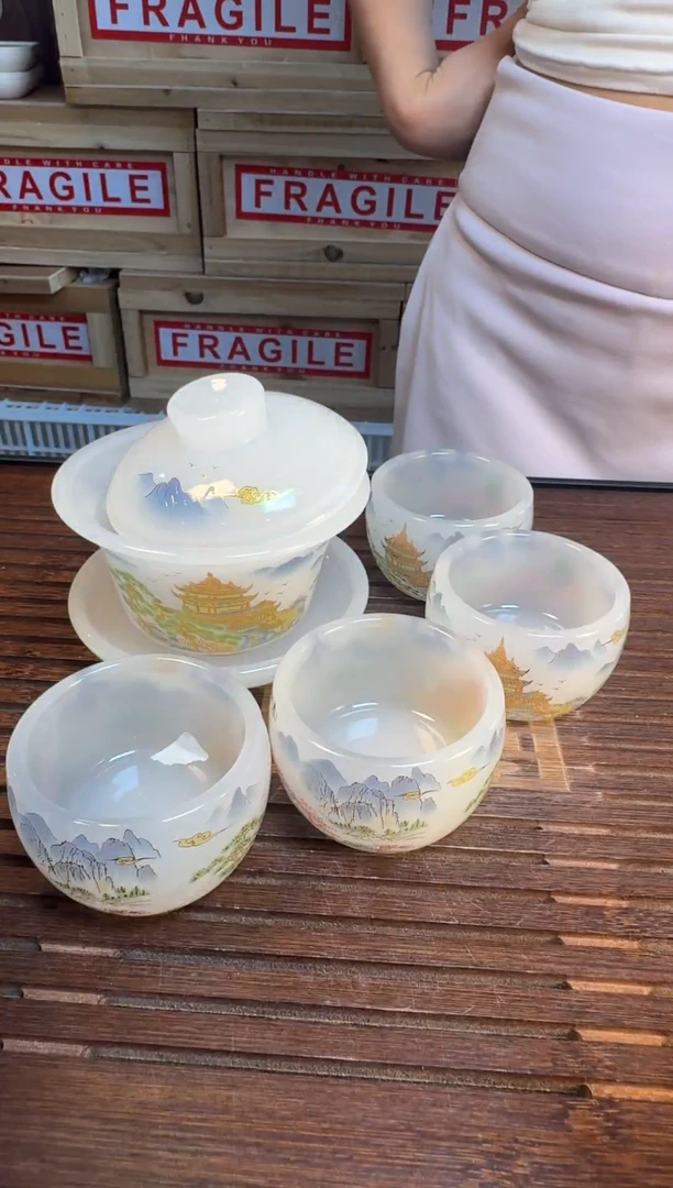 锦绣山春功夫茶具套组5555