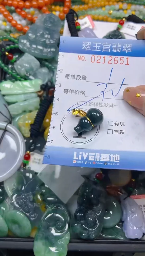 颈饰未镶嵌翡翠闪购C0212651多样性发其一