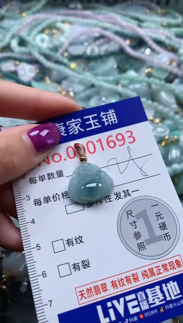 颈饰未镶嵌翡翠1693