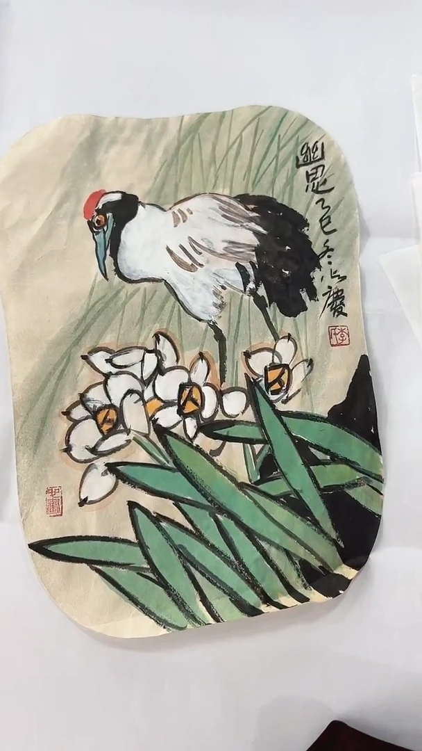 国画直播福利/国画/花鸟