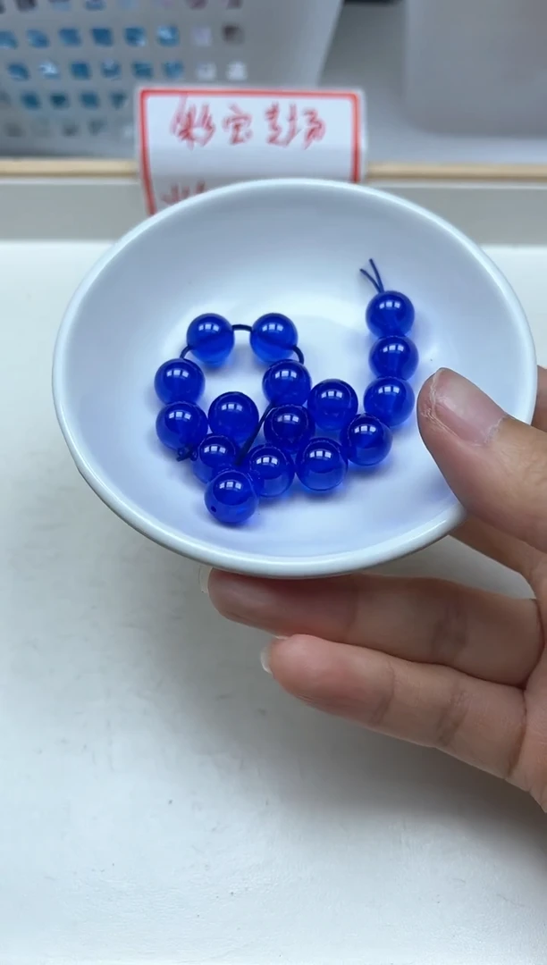 散珠未镶嵌红宝石B2135 蓝宝石10mm1个17.8元