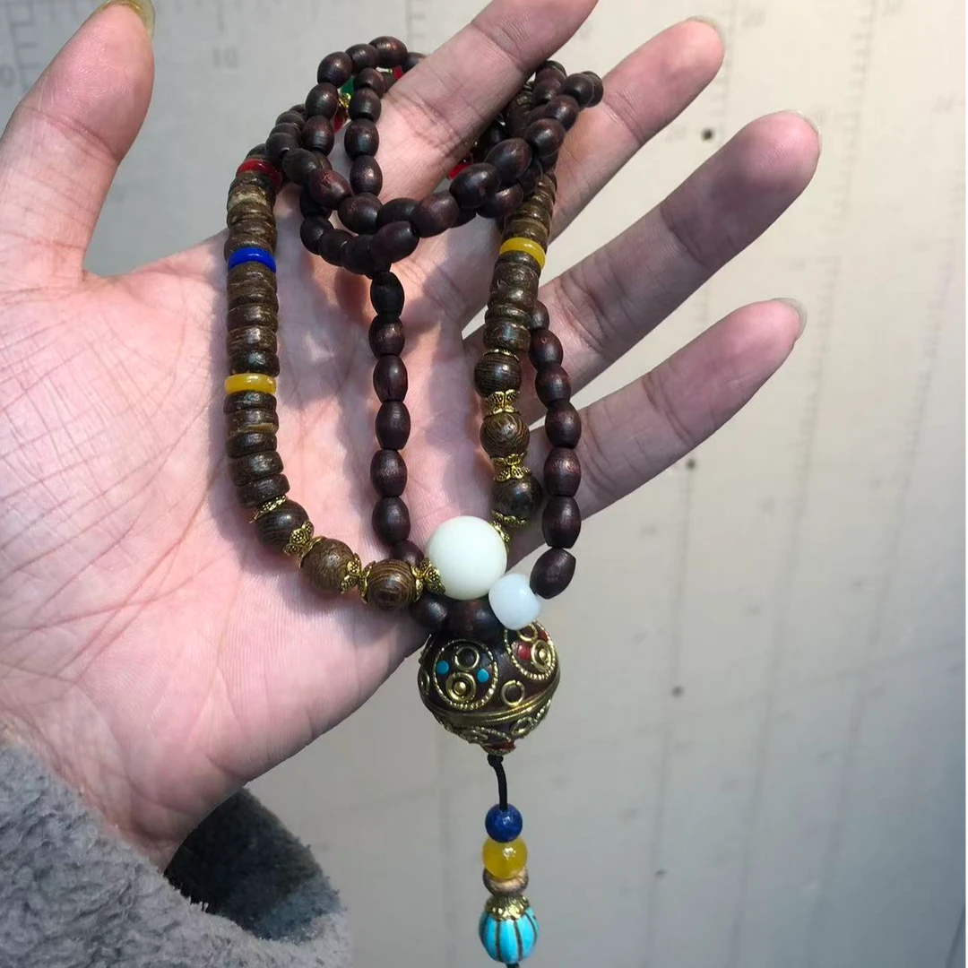 木质多圈手串无礼盒S1345