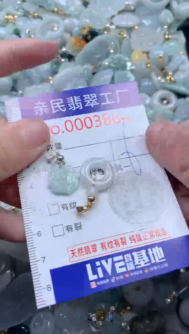 颈饰未镶嵌翡翠3864