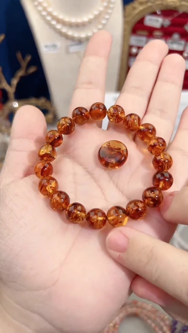手链琥珀未镶嵌❤琥珀时尚手串