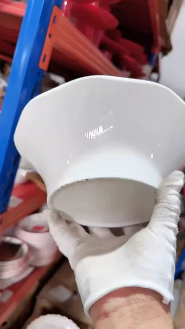 陶瓷8.5英寸汤碗 微瑕凑满20元包邮