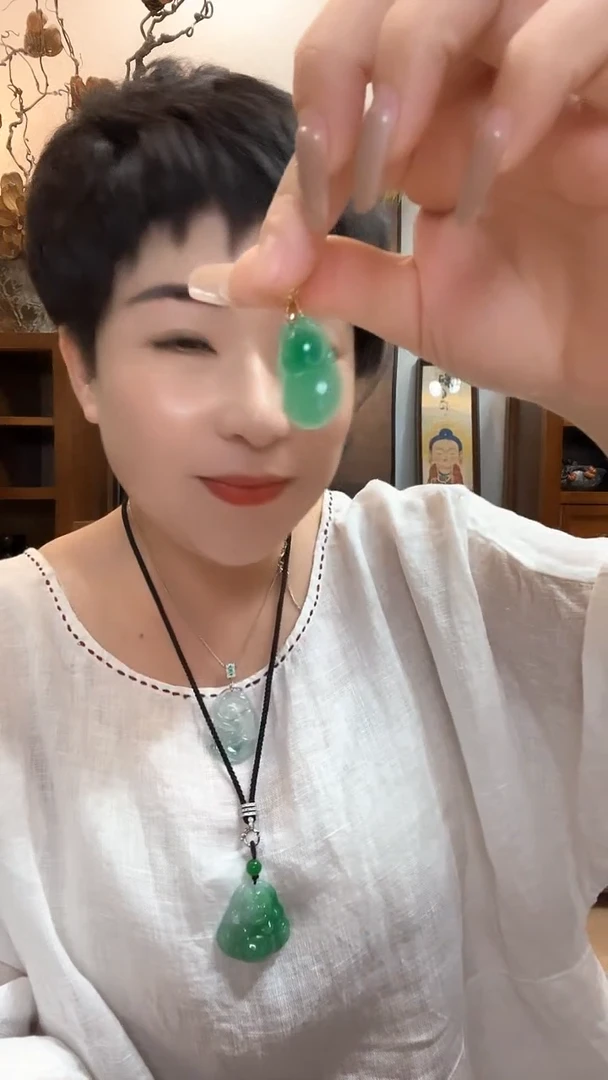 吊坠(赠链)合金翡翠061
