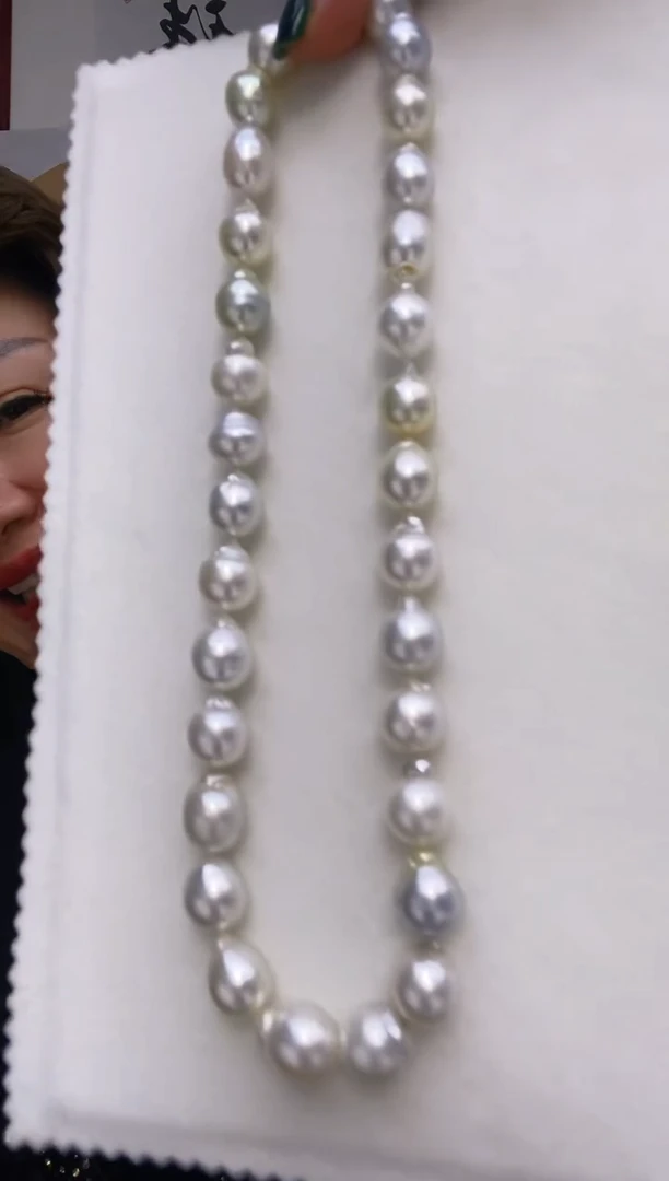 未镶嵌海水珍珠项链92