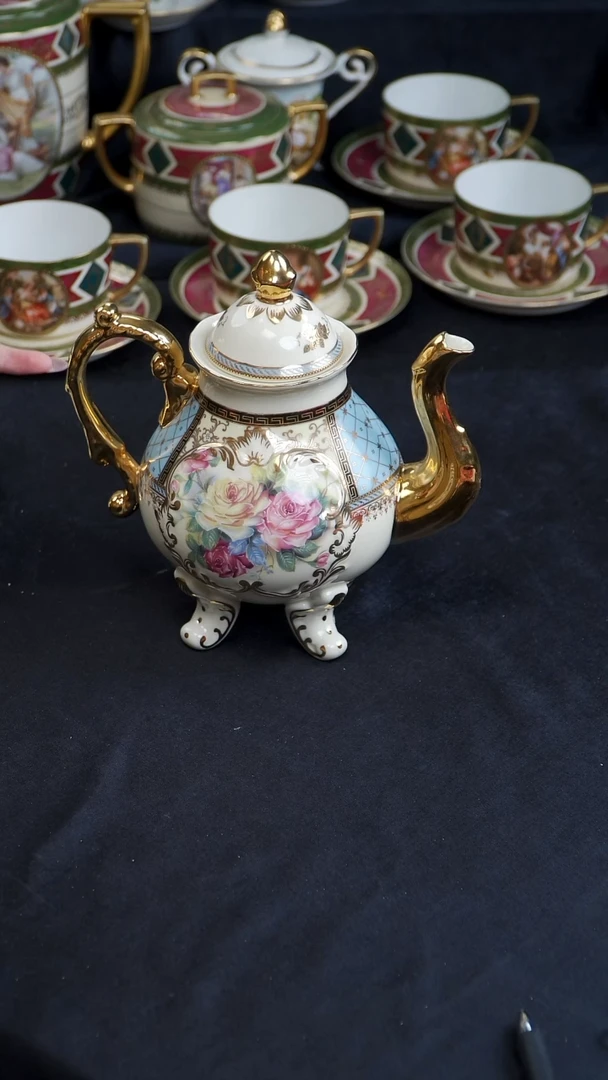 骨瓷婷婷中古瓷器如图所示158