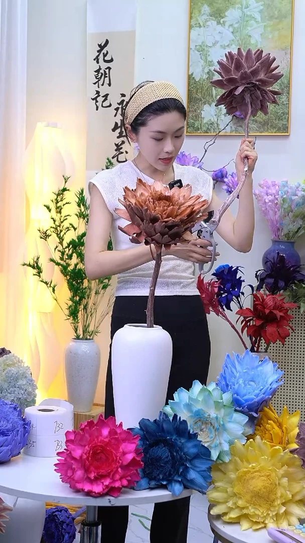 永生洋蓟琥珀+卡粉726