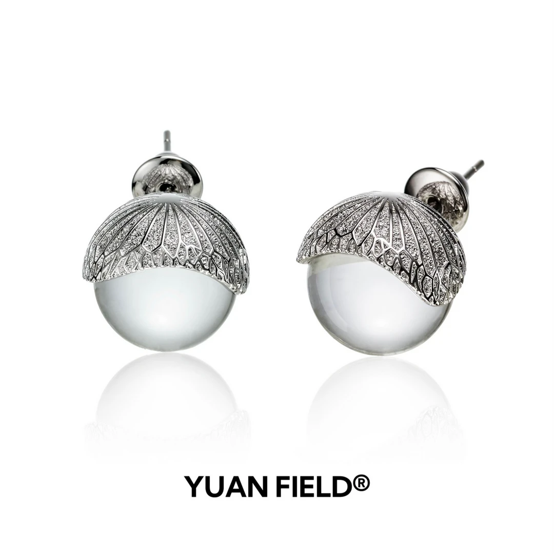 YUAN FIELD 合金耳饰 YUAN FIELD生长系列白露耳环