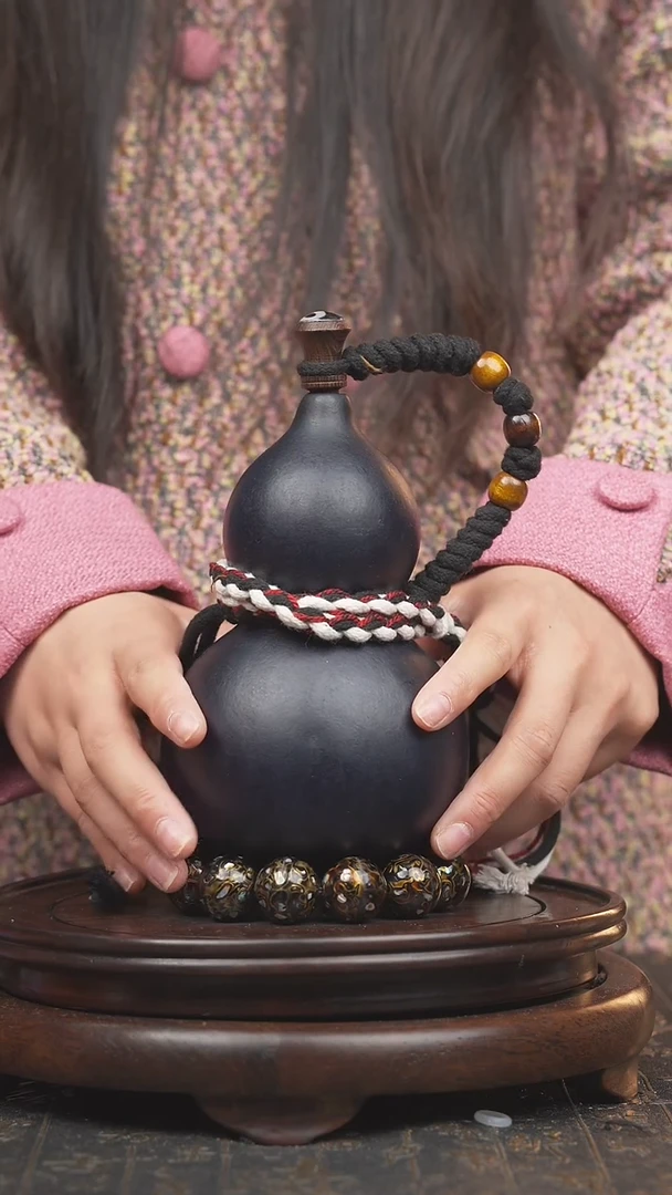 【闪购商品】686号大漆酒葫芦一物一图