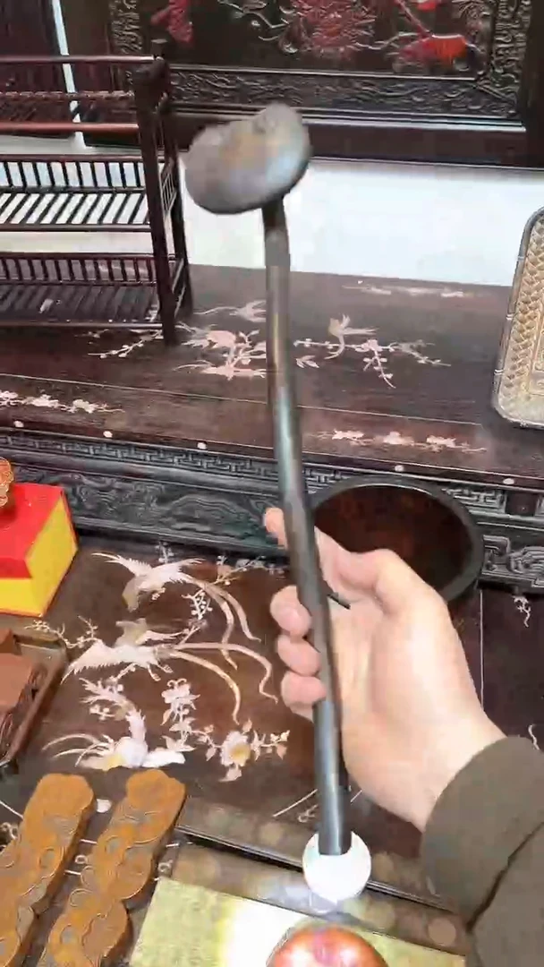 【闪购商品】非洲紫檀（红花梨）如意