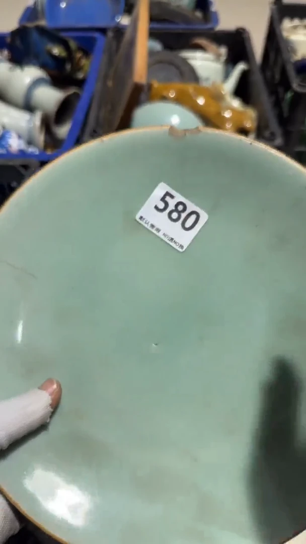 瓷片陆亿容工艺品580