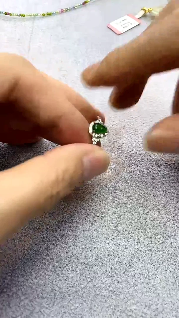 颈饰未镶嵌翡翠翡翠葫芦戒指