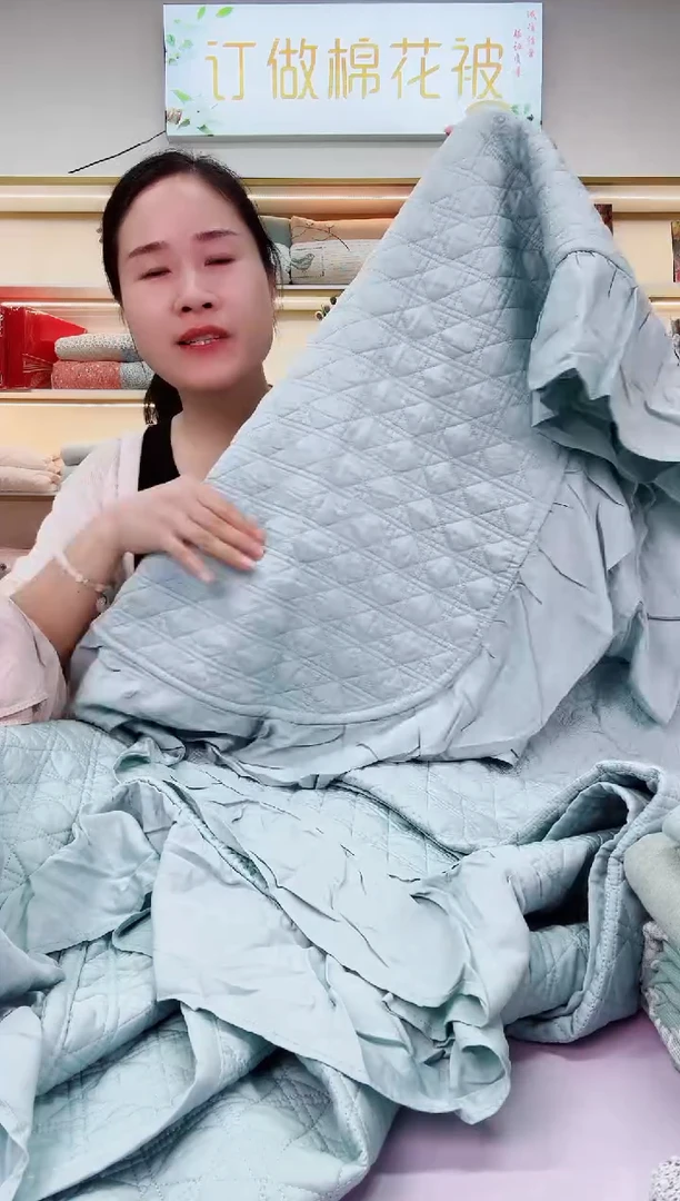 棉高品质品牌天丝床盖三件套