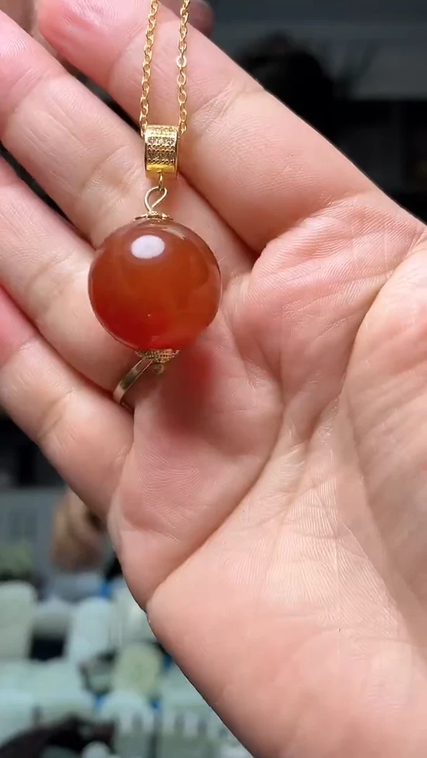 【闪购商品】南红玛瑙吊坠(不含链)未镶嵌190(多样性拍一发一)