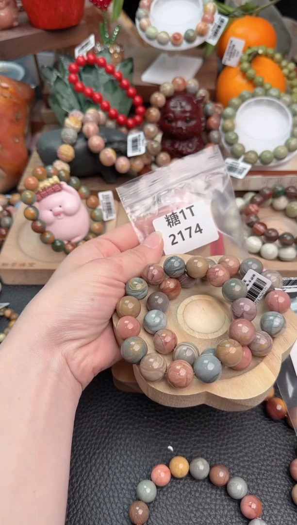 【闪购商品】石英质玉手链未镶嵌1T2174