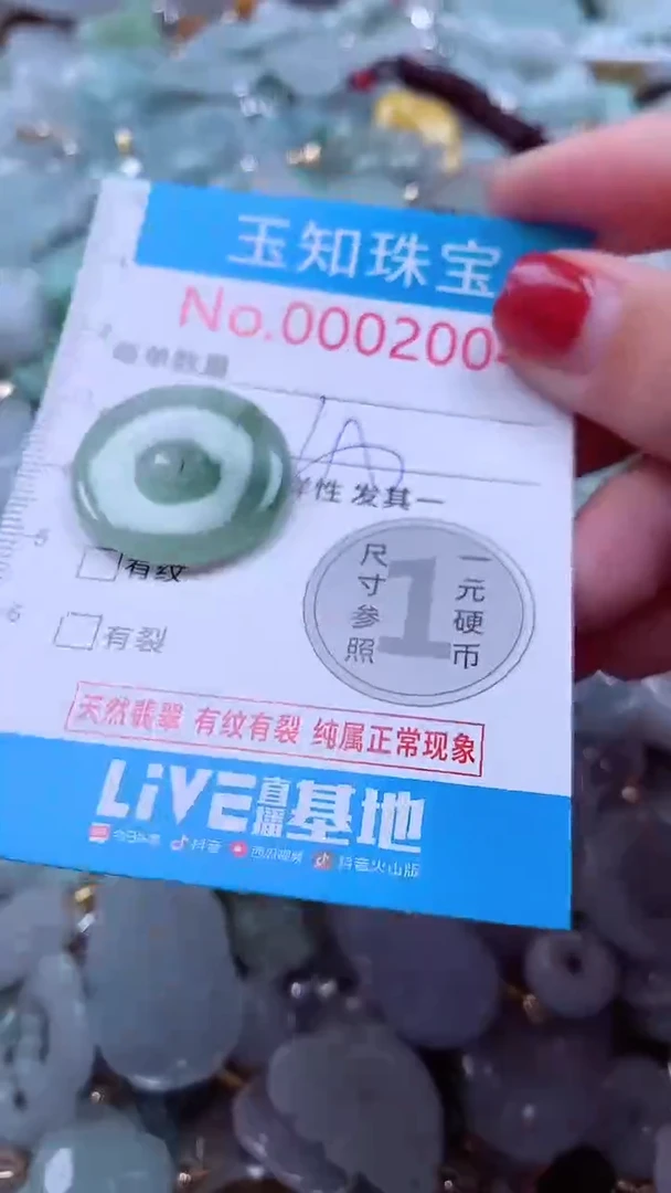吊坠(不含链)未镶嵌翡翠2004