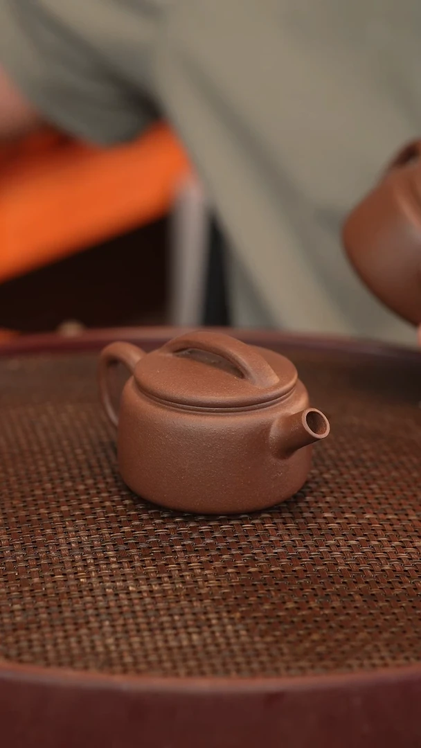 茶壶紫砂原矿手工制作