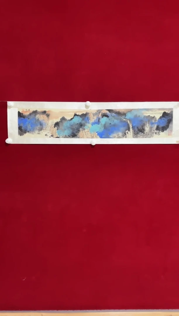 国画国画Y-范德俊老师绘画作品-1.6平尺山水-带荣宝斋宁波证书