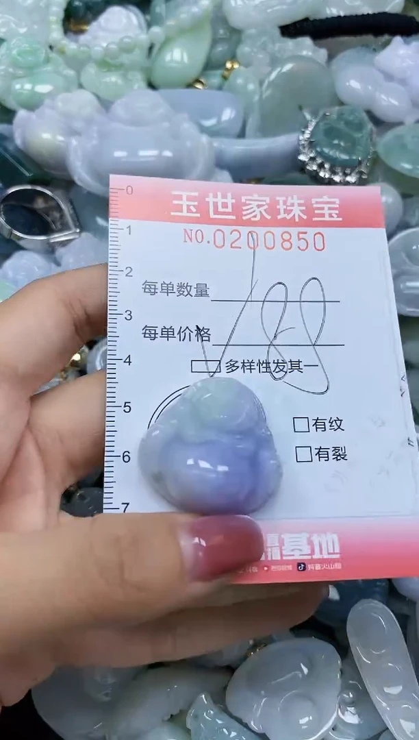 【闪购商品】翡翠颈饰未镶嵌闪购0200850多样性发其一