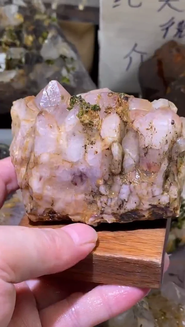 未镶嵌珠宝半成品水晶120号326g四川超七花园水晶