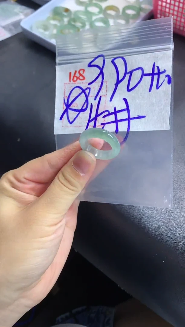 未镶嵌定制翡翠戒圈16#1000毛货需精细抛光
