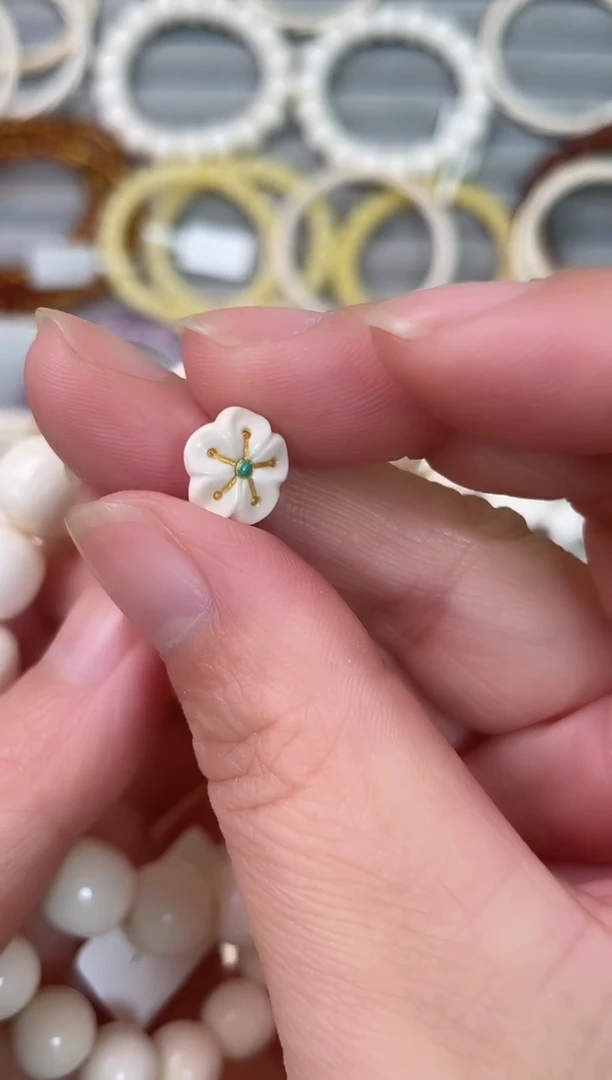 手串/手链/手镯猛犸象牙小花扣