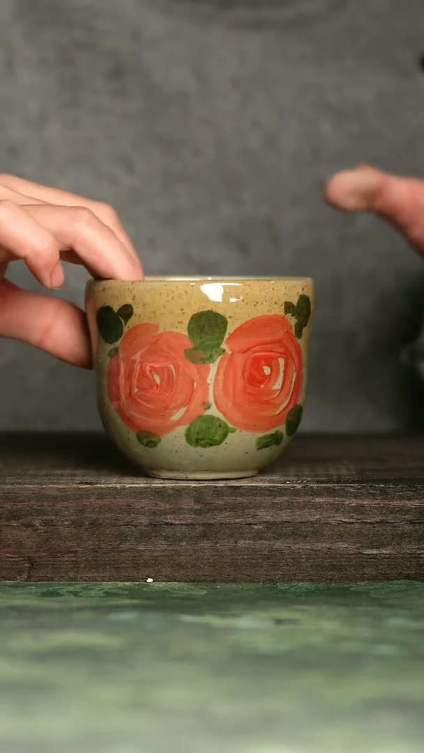 【闪购商品】青诗集手工手绘瓷器