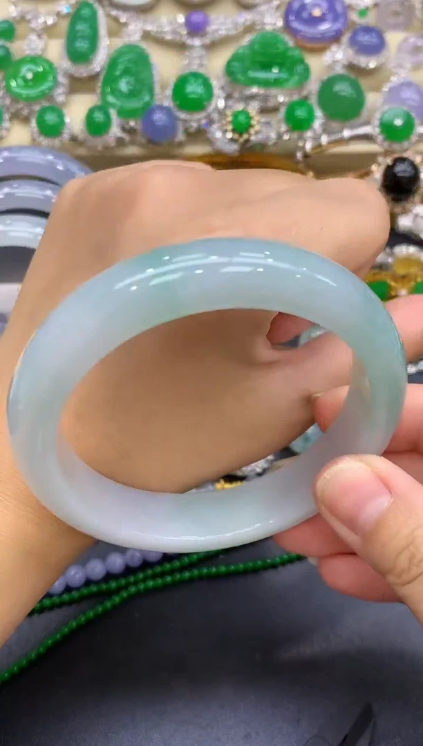 未镶嵌手镯翡翠290-中国好珍宝