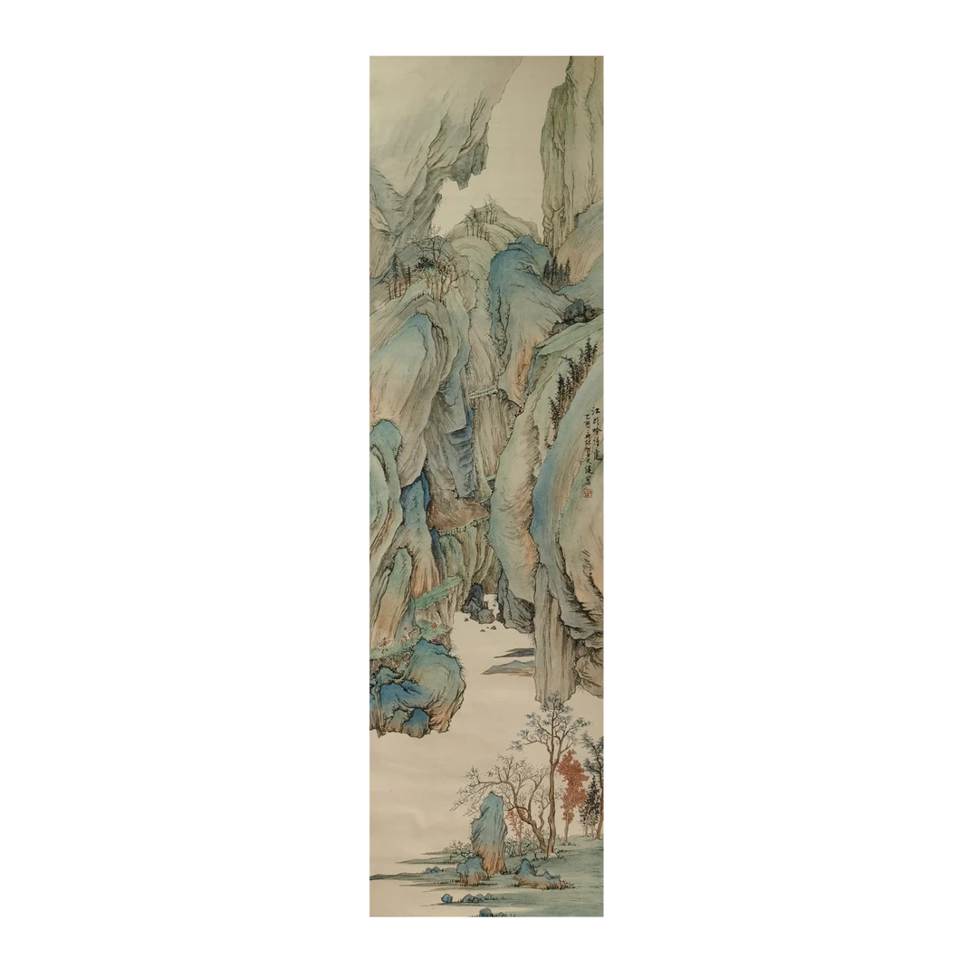 【辽拍】贺先生-山水（3.8平尺）V250709-2-210