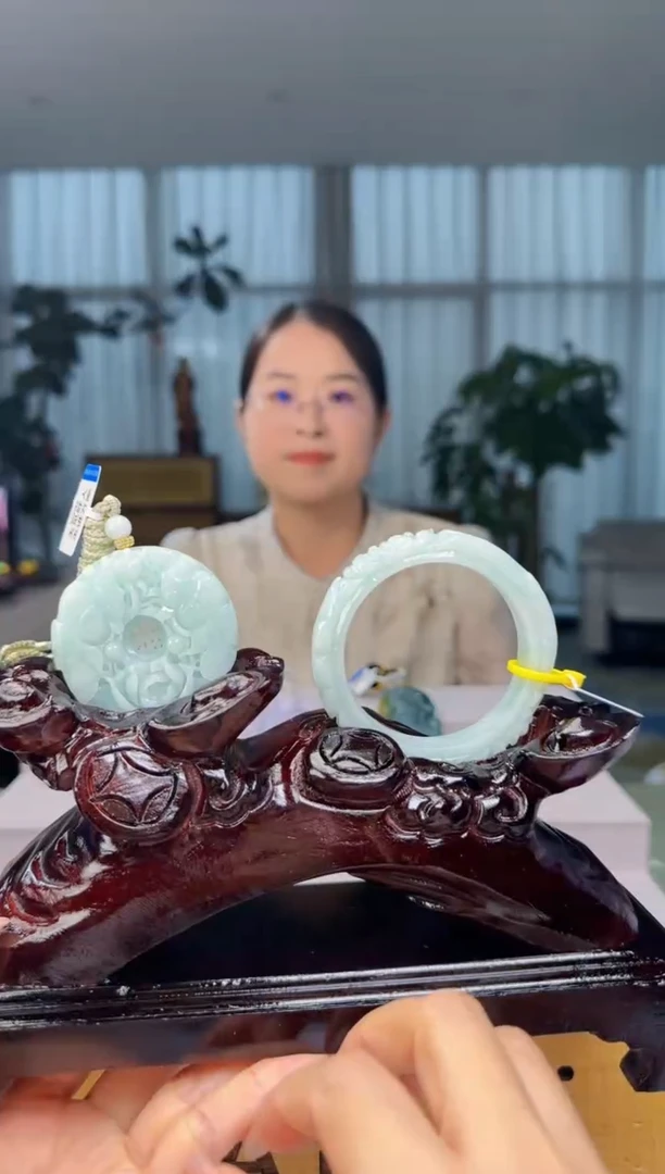 颈饰未镶嵌翡翠配底座YJ@@960Q3J20845