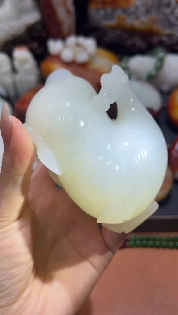 未镶嵌和田玉把件顺****6和田玉