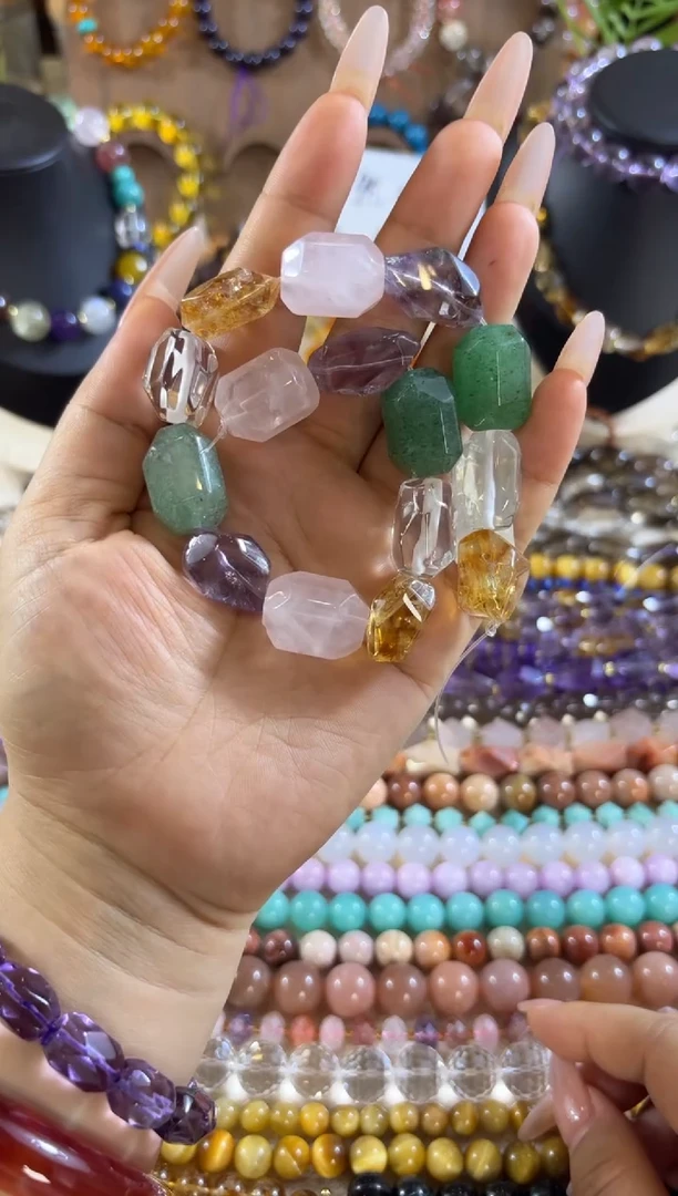 未镶嵌玛瑙/玉髓珠宝半成品多宝随行