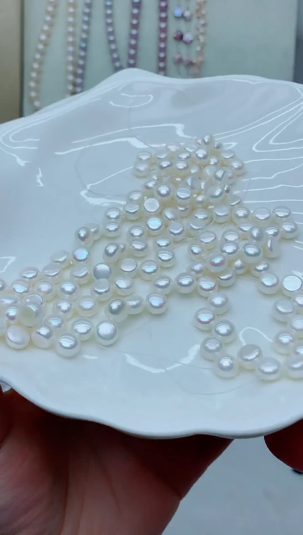 颈饰未镶嵌淡水珍珠多样性发其一【非无瑕】不做扣