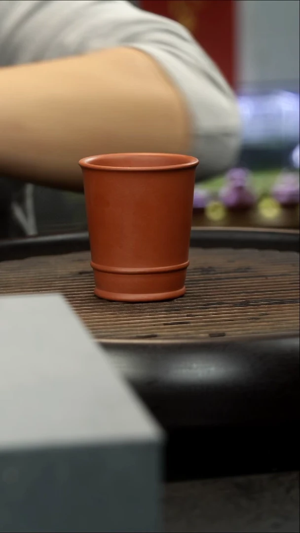 茶壶紫砂小红泥 君子杯