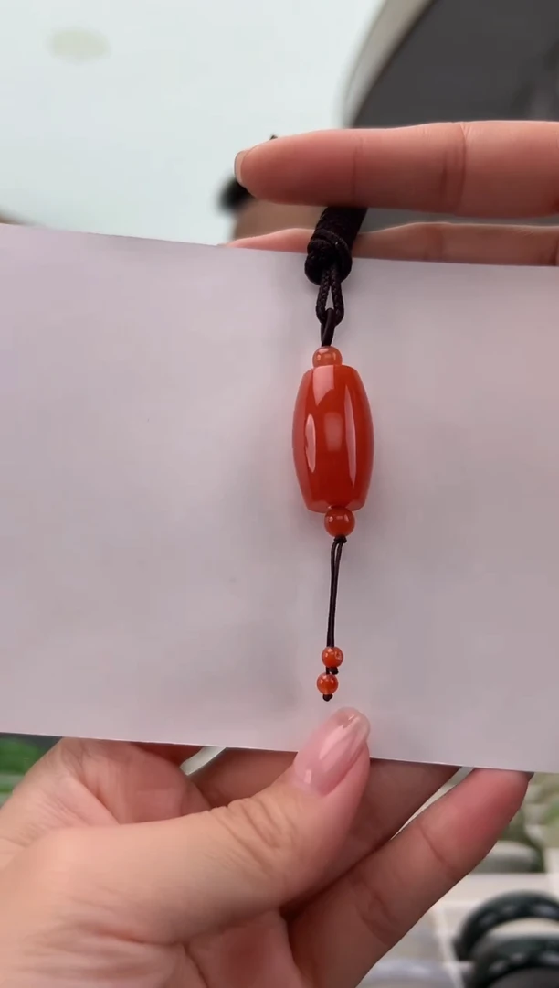 未镶嵌南红玛瑙挂件57