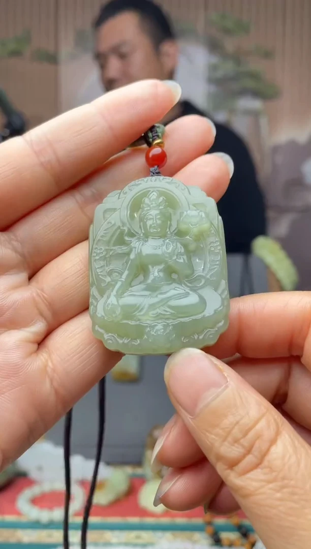 未镶嵌和田玉挂件拍一发一