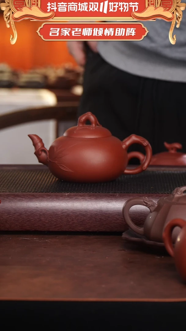 茶壶紫砂全手工孤品