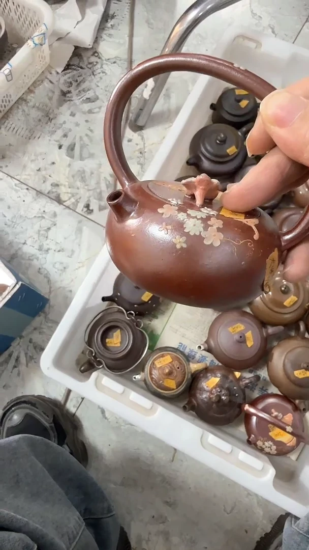 【闪购商品】紫砂茶杯45号紫砂柴烧