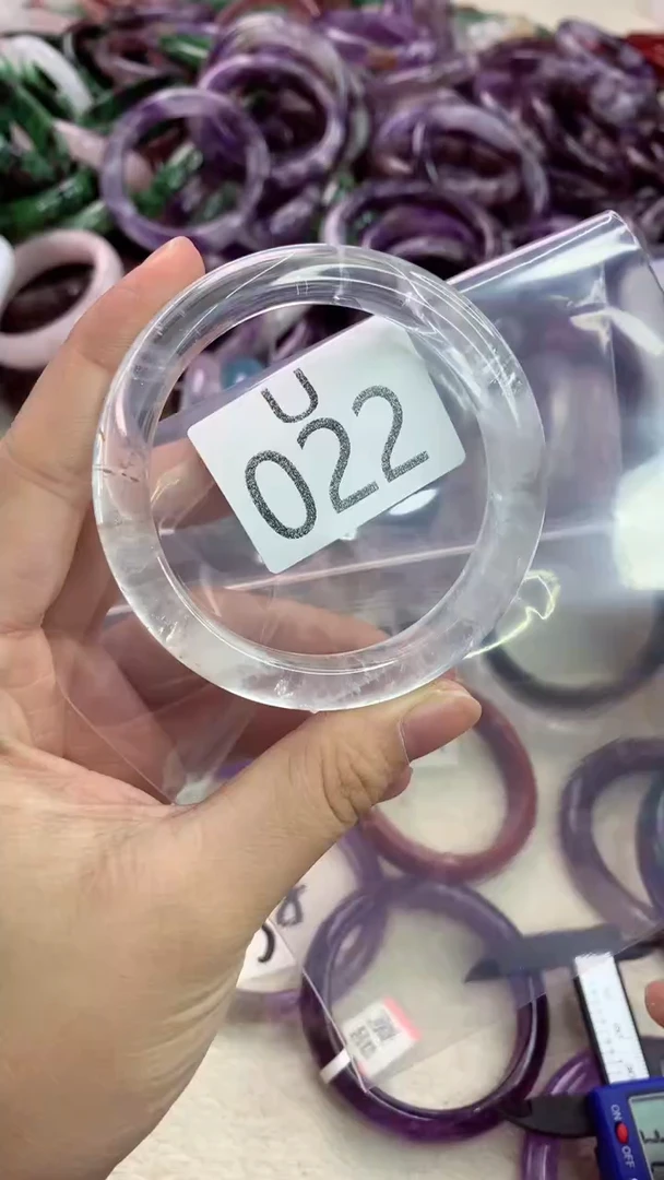 水晶手镯未镶嵌U022-57