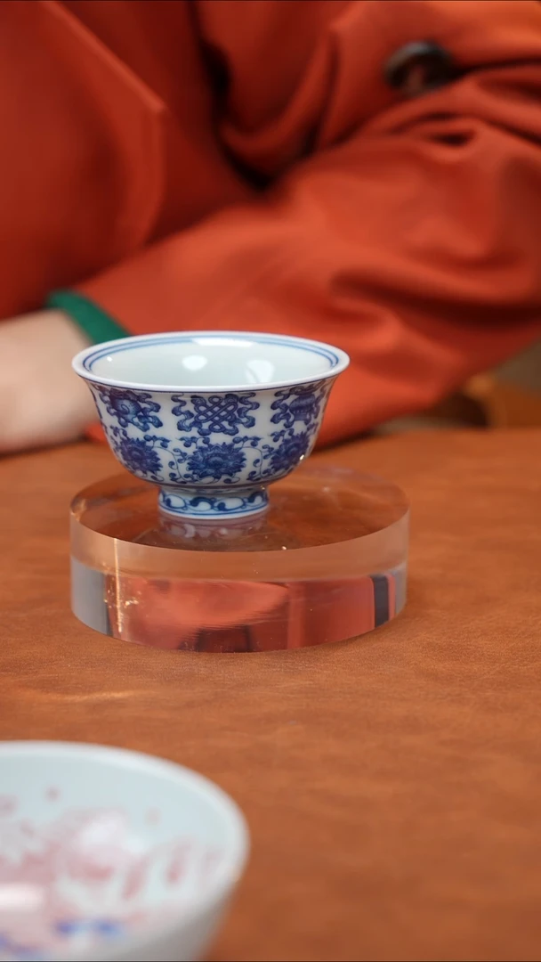 景德镇陶瓷茶具莲托八宝