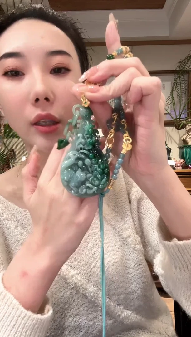 【闪购商品】翡翠颈饰未镶嵌国风