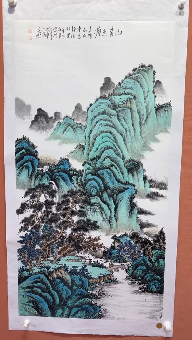 国画师立照老师国画作品
